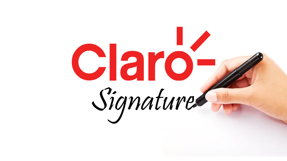 banner claro signature